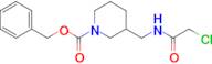 3-[(2-Chloro-acetylamino)-methyl]-piperidine-1-carboxylic acid benzyl ester