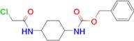 [4-(2-Chloro-acetylamino)-cyclohexyl]-carbamic acid benzyl ester