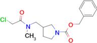 3-{[(2-Chloro-acetyl)-methyl-amino]-methyl}-pyrrolidine-1-carboxylic acid benzyl ester