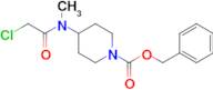 4-[(2-Chloro-acetyl)-methyl-amino]-piperidine-1-carboxylic acid benzyl ester