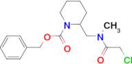 2-{[(2-Chloro-acetyl)-methyl-amino]-methyl}-piperidine-1-carboxylic acid benzyl ester