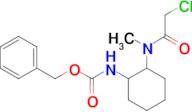 {2-[(2-Chloro-acetyl)-methyl-amino]-cyclohexyl}-carbamic acid benzyl ester