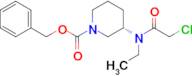 (S)-3-[(2-Chloro-acetyl)-ethyl-amino]-piperidine-1-carboxylic acid benzyl ester