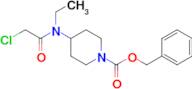 4-[(2-Chloro-acetyl)-ethyl-amino]-piperidine-1-carboxylic acid benzyl ester