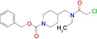 4-{[(2-Chloro-acetyl)-ethyl-amino]-methyl}-piperidine-1-carboxylic acid benzyl ester