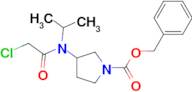 3-[(2-Chloro-acetyl)-isopropyl-amino]-pyrrolidine-1-carboxylic acid benzyl ester