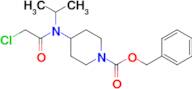 4-[(2-Chloro-acetyl)-isopropyl-amino]-piperidine-1-carboxylic acid benzyl ester