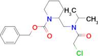 2-{[(2-Chloro-acetyl)-isopropyl-amino]-methyl}-piperidine-1-carboxylic acid benzyl ester