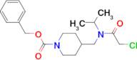 4-{[(2-Chloro-acetyl)-isopropyl-amino]-methyl}-piperidine-1-carboxylic acid benzyl ester