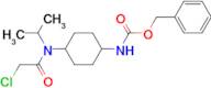 {4-[(2-Chloro-acetyl)-isopropyl-amino]-cyclohexyl}-carbamic acid benzyl ester