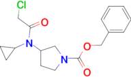 3-[(2-Chloro-acetyl)-cyclopropyl-amino]-pyrrolidine-1-carboxylic acid benzyl ester