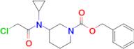 3-[(2-Chloro-acetyl)-cyclopropyl-amino]-piperidine-1-carboxylic acid benzyl ester