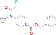 4-[(2-Chloro-acetyl)-cyclopropyl-amino]-piperidine-1-carboxylic acid benzyl ester