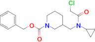 3-{[(2-Chloro-acetyl)-cyclopropyl-amino]-methyl}-piperidine-1-carboxylic acid benzyl ester