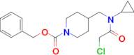 4-{[(2-Chloro-acetyl)-cyclopropyl-amino]-methyl}-piperidine-1-carboxylic acid benzyl ester