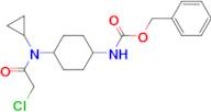 {4-[(2-Chloro-acetyl)-cyclopropyl-amino]-cyclohexyl}-carbamic acid benzyl ester