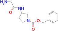 3-(2-Amino-acetylamino)-pyrrolidine-1-carboxylic acid benzyl ester