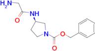 (R)-3-(2-Amino-acetylamino)-pyrrolidine-1-carboxylic acid benzyl ester