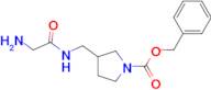 3-[(2-Amino-acetylamino)-methyl]-pyrrolidine-1-carboxylic acid benzyl ester