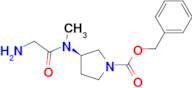 (R)-3-[(2-Amino-acetyl)-methyl-amino]-pyrrolidine-1-carboxylic acid benzyl ester