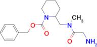 2-{[(2-Amino-acetyl)-methyl-amino]-methyl}-piperidine-1-carboxylic acid benzyl ester