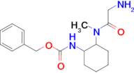 {2-[(2-Amino-acetyl)-methyl-amino]-cyclohexyl}-carbamic acid benzyl ester