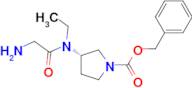 (S)-3-[(2-Amino-acetyl)-ethyl-amino]-pyrrolidine-1-carboxylic acid benzyl ester