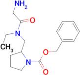 2-{[(2-Amino-acetyl)-ethyl-amino]-methyl}-pyrrolidine-1-carboxylic acid benzyl ester