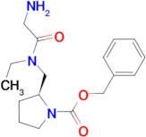 (S)-2-{[(2-Amino-acetyl)-ethyl-amino]-methyl}-pyrrolidine-1-carboxylic acid benzyl ester