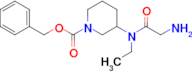 3-[(2-Amino-acetyl)-ethyl-amino]-piperidine-1-carboxylic acid benzyl ester