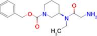 (R)-3-[(2-Amino-acetyl)-ethyl-amino]-piperidine-1-carboxylic acid benzyl ester