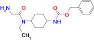 {4-[(2-Amino-acetyl)-ethyl-amino]-cyclohexyl}-carbamic acid benzyl ester