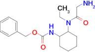 {2-[(2-Amino-acetyl)-ethyl-amino]-cyclohexyl}-carbamic acid benzyl ester