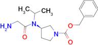 (R)-3-[(2-Amino-acetyl)-isopropyl-amino]-pyrrolidine-1-carboxylic acid benzyl ester