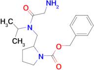 2-{[(2-Amino-acetyl)-isopropyl-amino]-methyl}-pyrrolidine-1-carboxylic acid benzyl ester