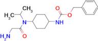 {4-[(2-Amino-acetyl)-isopropyl-amino]-cyclohexyl}-carbamic acid benzyl ester