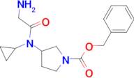 3-[(2-Amino-acetyl)-cyclopropyl-amino]-pyrrolidine-1-carboxylic acid benzyl ester