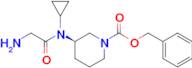 (R)-3-[(2-Amino-acetyl)-cyclopropyl-amino]-piperidine-1-carboxylic acid benzyl ester