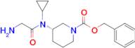 (S)-3-[(2-Amino-acetyl)-cyclopropyl-amino]-piperidine-1-carboxylic acid benzyl ester