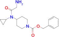 4-[(2-Amino-acetyl)-cyclopropyl-amino]-piperidine-1-carboxylic acid benzyl ester