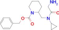 2-{[(2-Amino-acetyl)-cyclopropyl-amino]-methyl}-piperidine-1-carboxylic acid benzyl ester