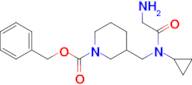 3-{[(2-Amino-acetyl)-cyclopropyl-amino]-methyl}-piperidine-1-carboxylic acid benzyl ester