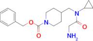 4-{[(2-Amino-acetyl)-cyclopropyl-amino]-methyl}-piperidine-1-carboxylic acid benzyl ester