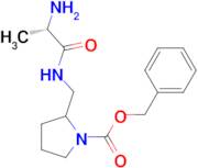 2-[((S)-2-Amino-propionylamino)-methyl]-pyrrolidine-1-carboxylic acid benzyl ester