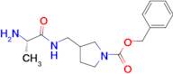 3-[((S)-2-Amino-propionylamino)-methyl]-pyrrolidine-1-carboxylic acid benzyl ester