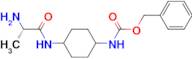 [4-((S)-2-Amino-propionylamino)-cyclohexyl]-carbamic acid benzyl ester