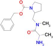 2-{[((S)-2-Amino-propionyl)-methyl-amino]-methyl}-pyrrolidine-1-carboxylic acid benzyl ester