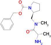 (S)-2-{[((S)-2-Amino-propionyl)-methyl-amino]-methyl}-pyrrolidine-1-carboxylic acid benzyl ester