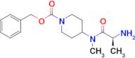 4-[((S)-2-Amino-propionyl)-methyl-amino]-piperidine-1-carboxylic acid benzyl ester