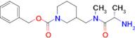 3-{[((S)-2-Amino-propionyl)-methyl-amino]-methyl}-piperidine-1-carboxylic acid benzyl ester